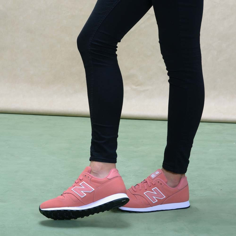 tenis new balance mujer naranja