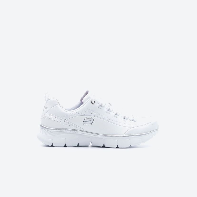 tenis skechers mujer blanco