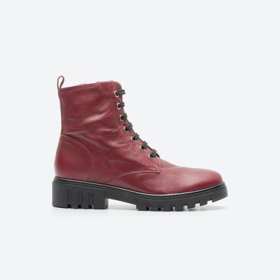 botas vinotinto mujer