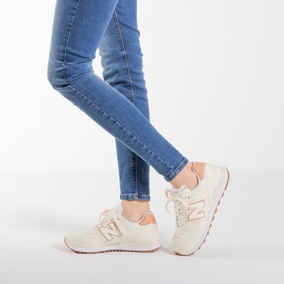 Tenis Casuales Mujer New Balance TDFZ Amarillo - Freeport