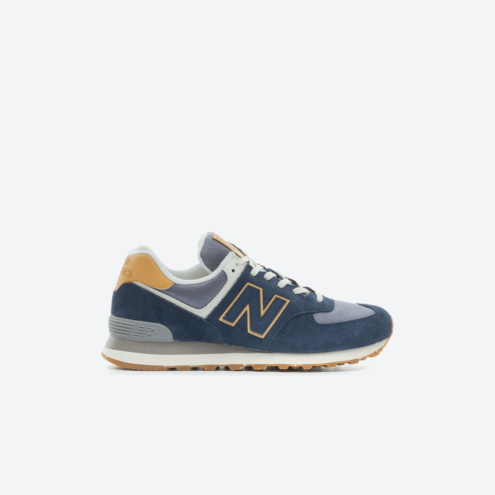Tenis Casuales Hombre New Balance THM9 Azul Naval - Freeport