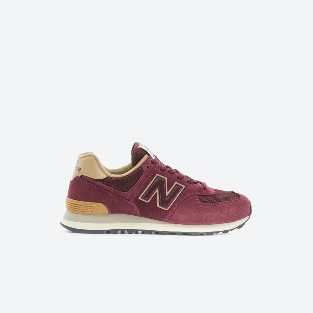 new balance 574 vinotinto