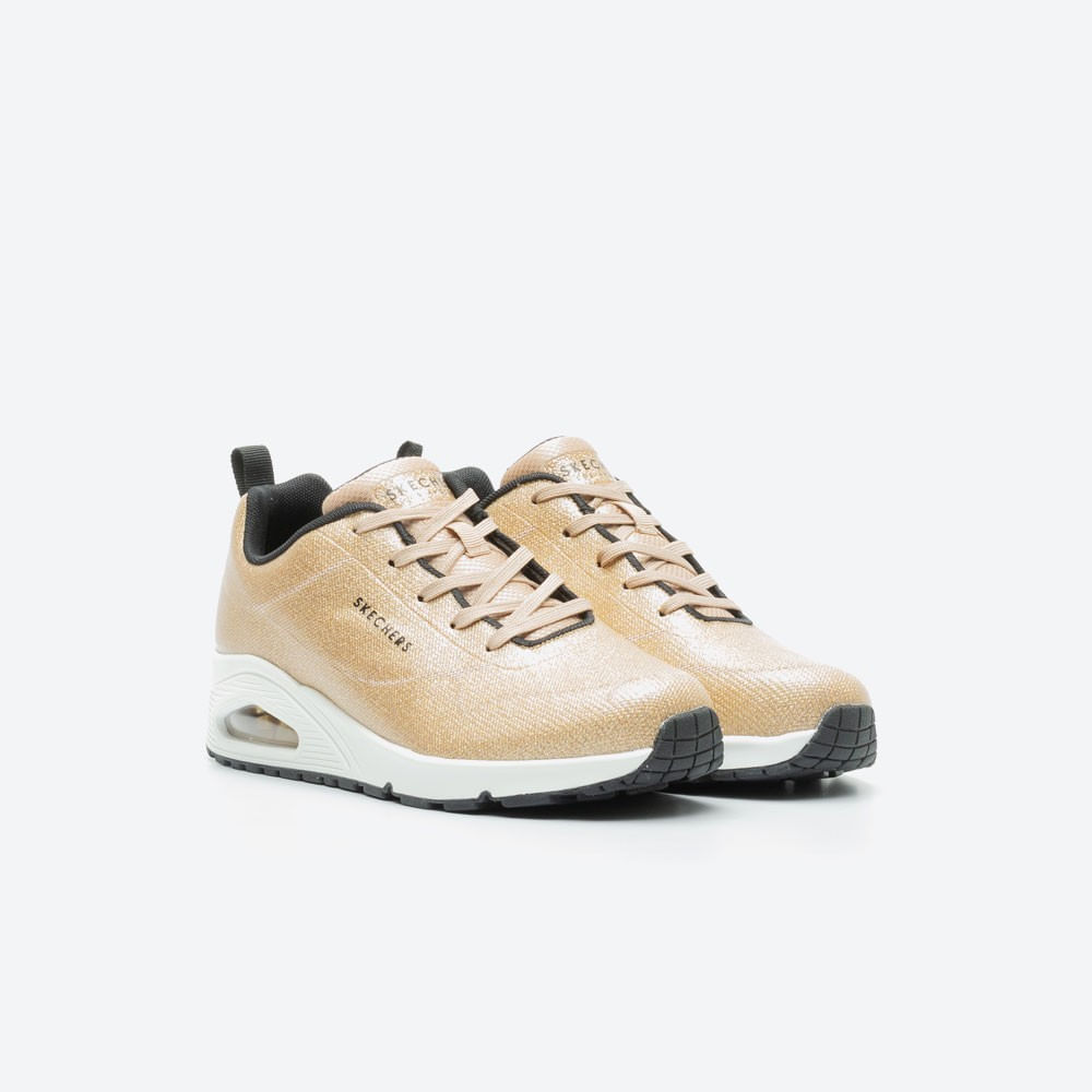 Tenis Casuales Mujer Skechers TDCI Dorado - Freeport