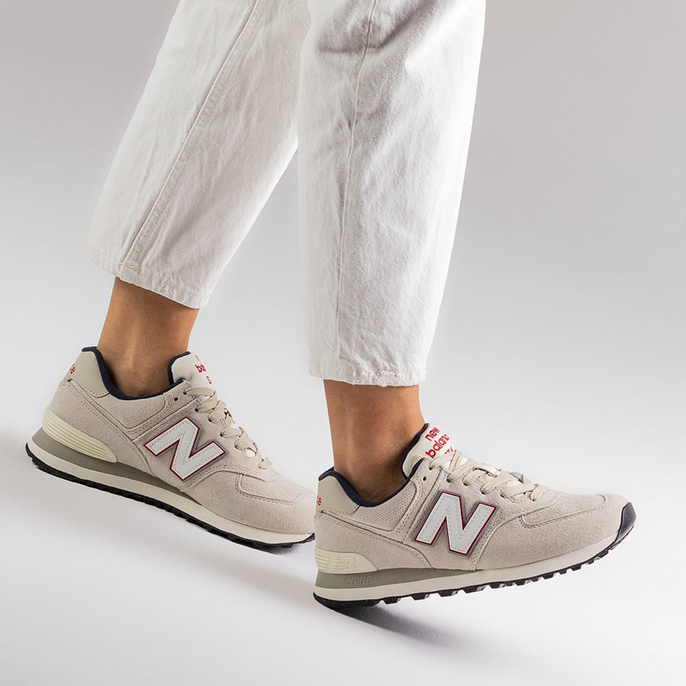 Tenis Casuales Mujer New Balance TDZA Beige Freeport