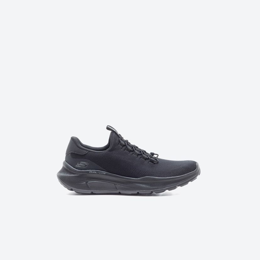 Zapatos skechers hotsell hombre negro white