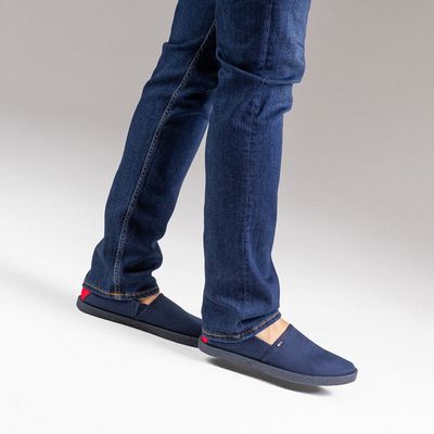 The Worn By Nature Chino Pantalón Casual Hombre Freeport PZAE Negro