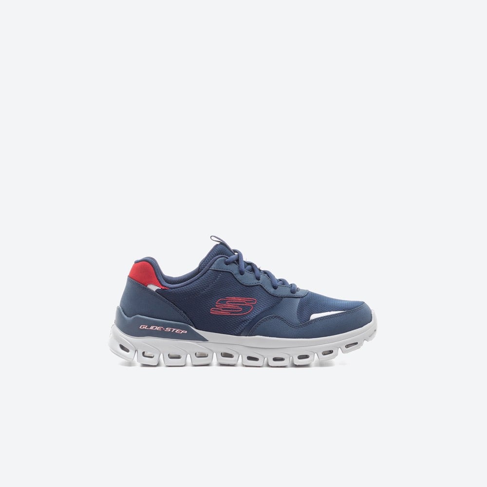 Tenis Casuales Hombre Skechers ZMKV Azul Naval - Freeport